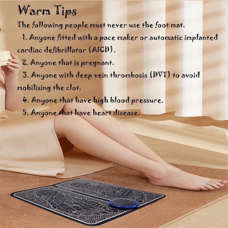 New 2025 Ems Foot Nooro Neuropathy Feet for Circulation and Pain Relief