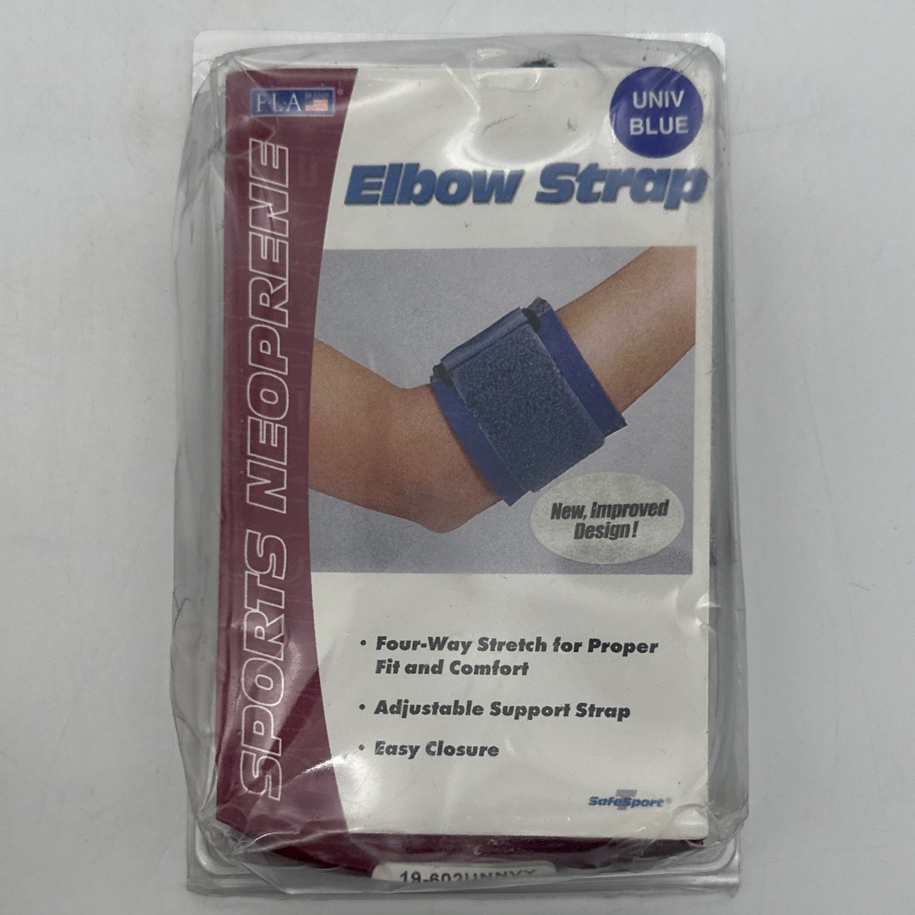 FLA Sports Neoprene Adjustable Support Elbow Strap Tennis Elbow – Size UNIV