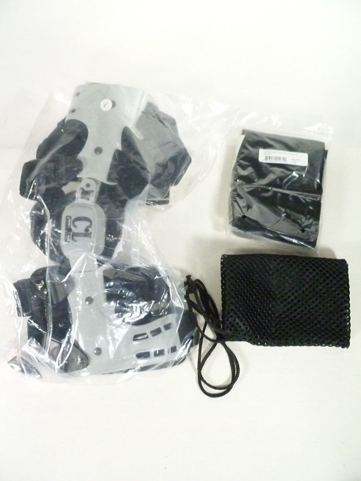 Comfortland Delta Knee Brace OA-200-L LEFT GREY Suspension Sleeve & Mesh Bag
