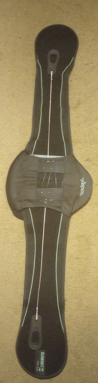 SUMMiT 631, Backbrace, Large, by Aspen, Medical, Black, Adjustable, Back Pain