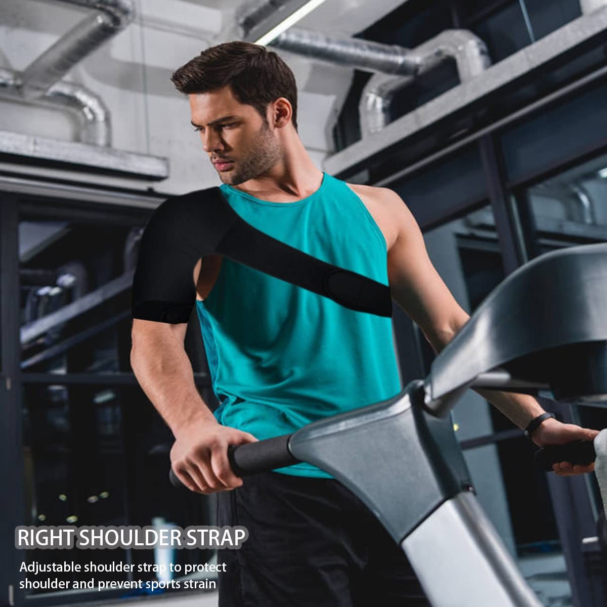 Shoulder Brace Support Compression Sleeve Torn Rotator Cuff Relief Joint AC Pain