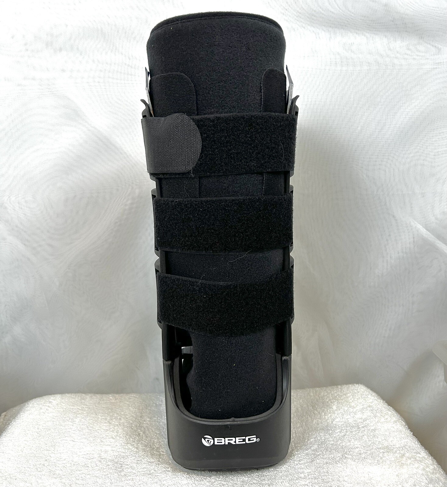 NEW High Top Adjustable Air Cast Walker Boot, Black Tall X-Small
