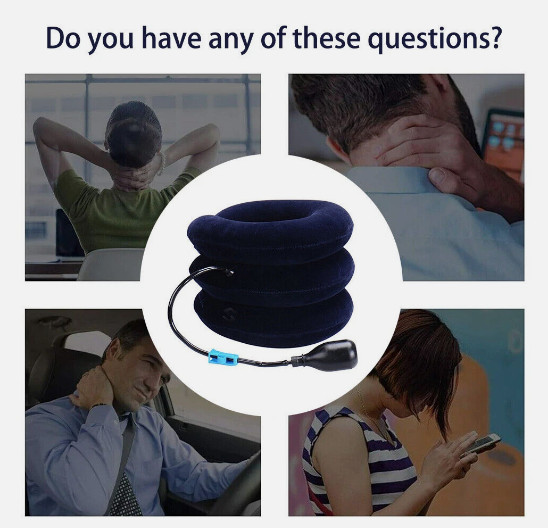 Cervical Neck Traction Device – Inflatable Collar for Neck Pain Relief