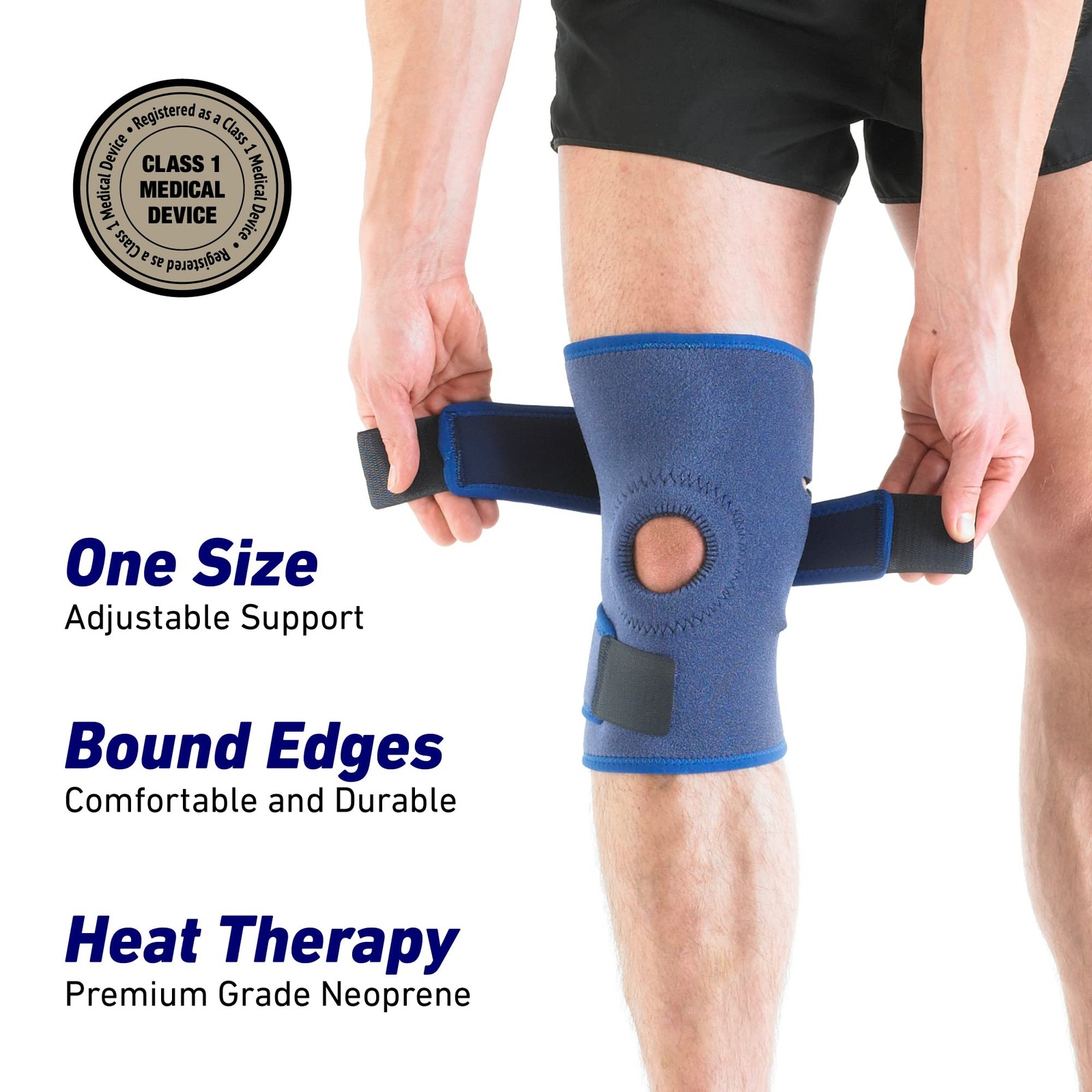 Adjustable Neo G Open Patella Knee Brace for Pain Relief and Support