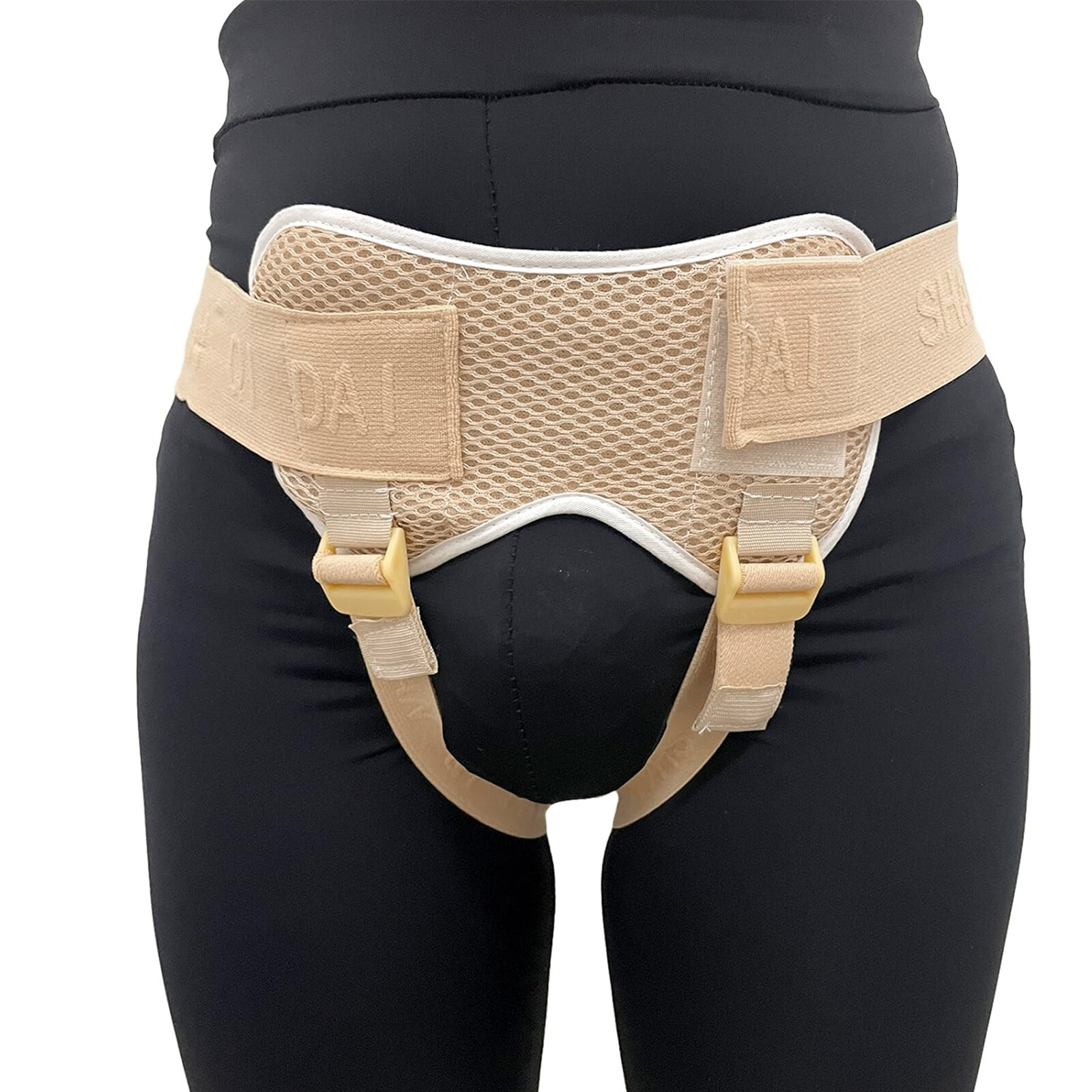 Hernia Belt for Men Brace with Double Compression Truss 4 Pads inguinal Support