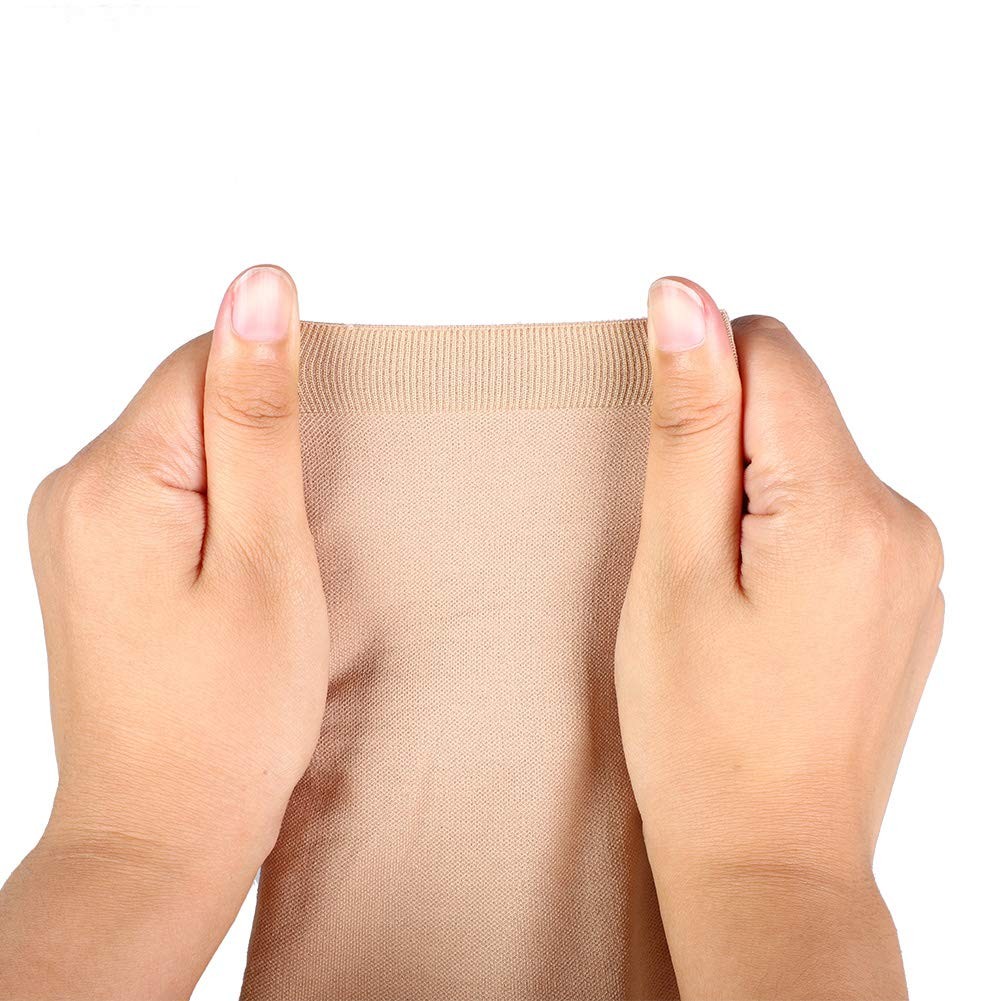 GOTOTOP Calf Compression Sleeves for Men Women, Footless XX-Large, Skin Color