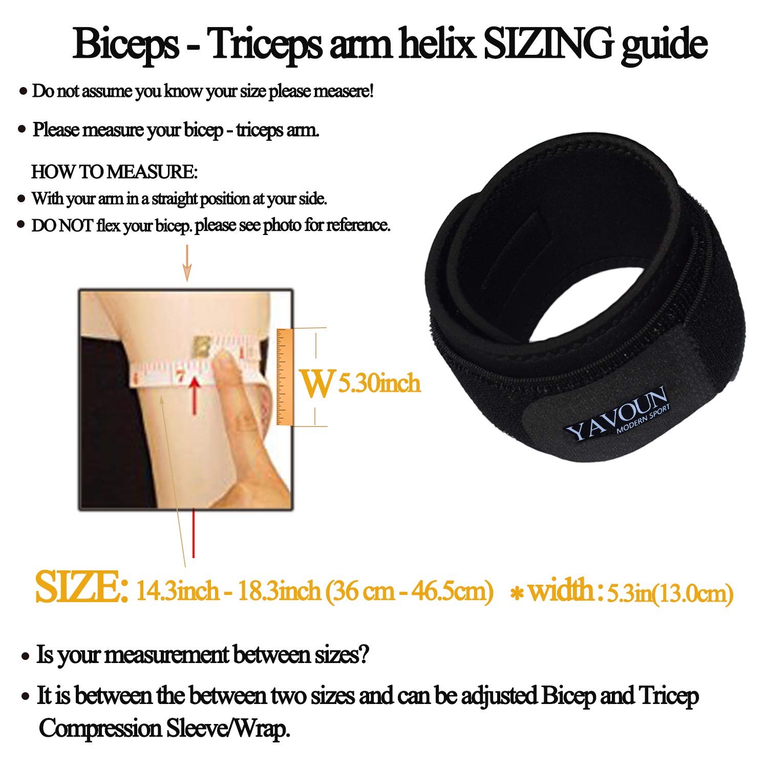 Bicep ＆ Tricep Compression Sleeve/Wrap – Tricep Tendonitis, Bicep Tendonitis …