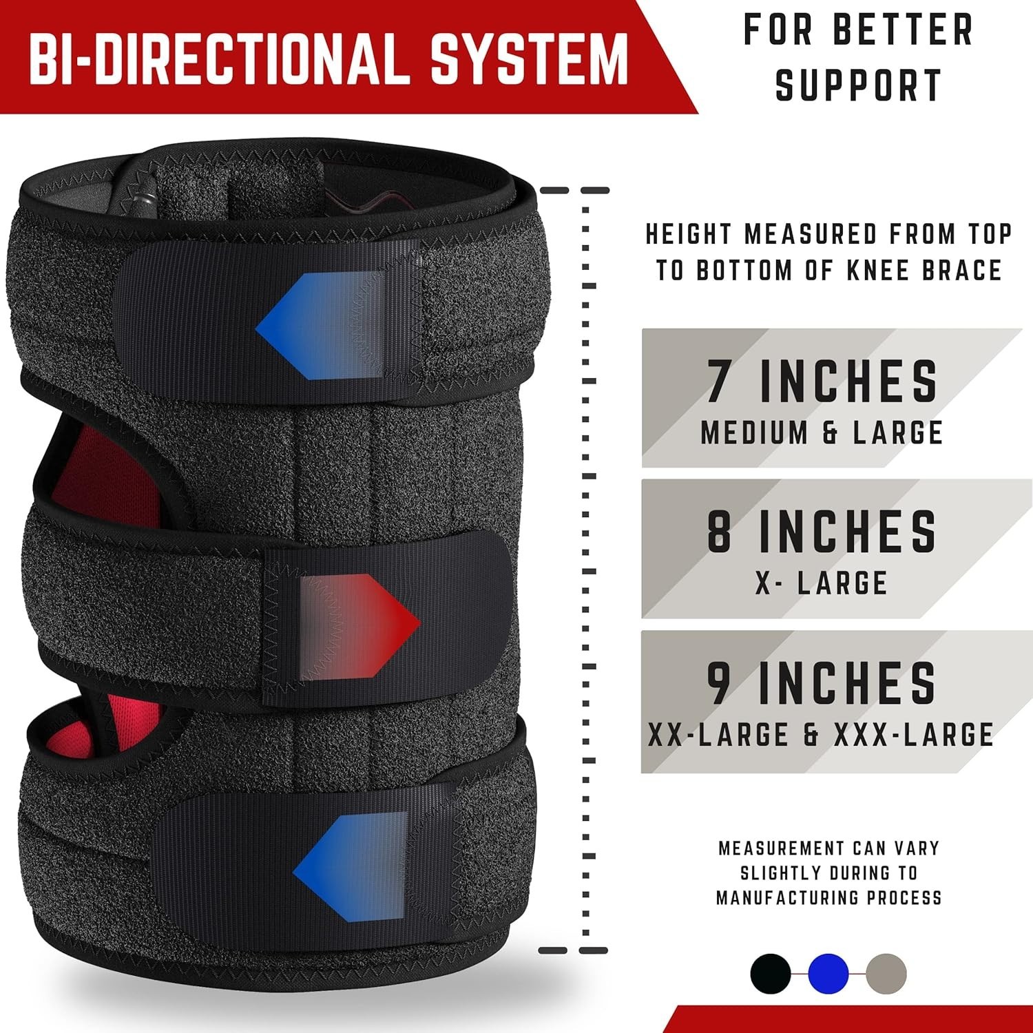 Adjustable Knee Brace for Pain Relief – Supports ACL, LCL, MCL, & More