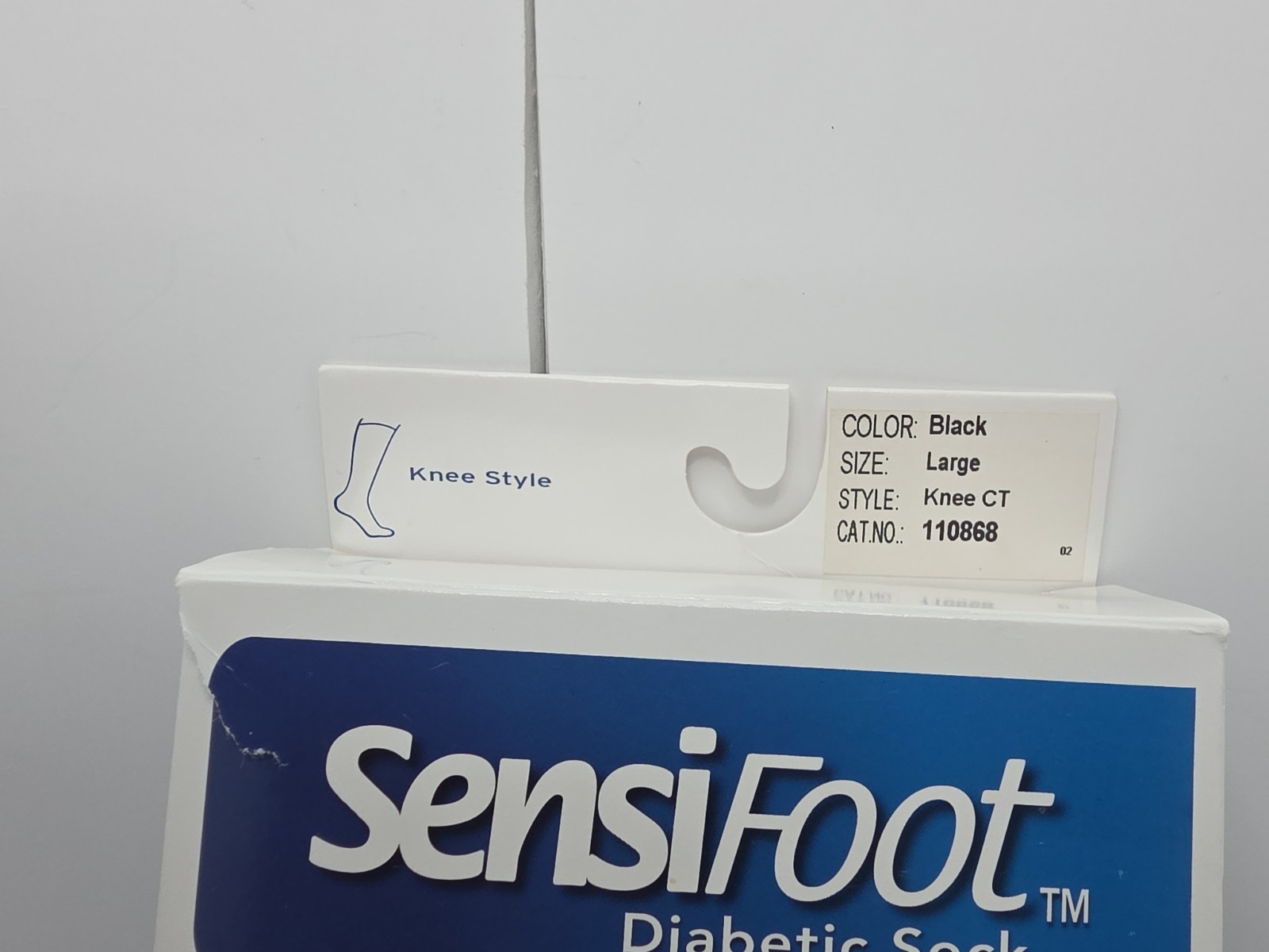 Jobst Sensifoot Diabetic Knee Socks 8-15 mmhg Compression Support Closed Toe