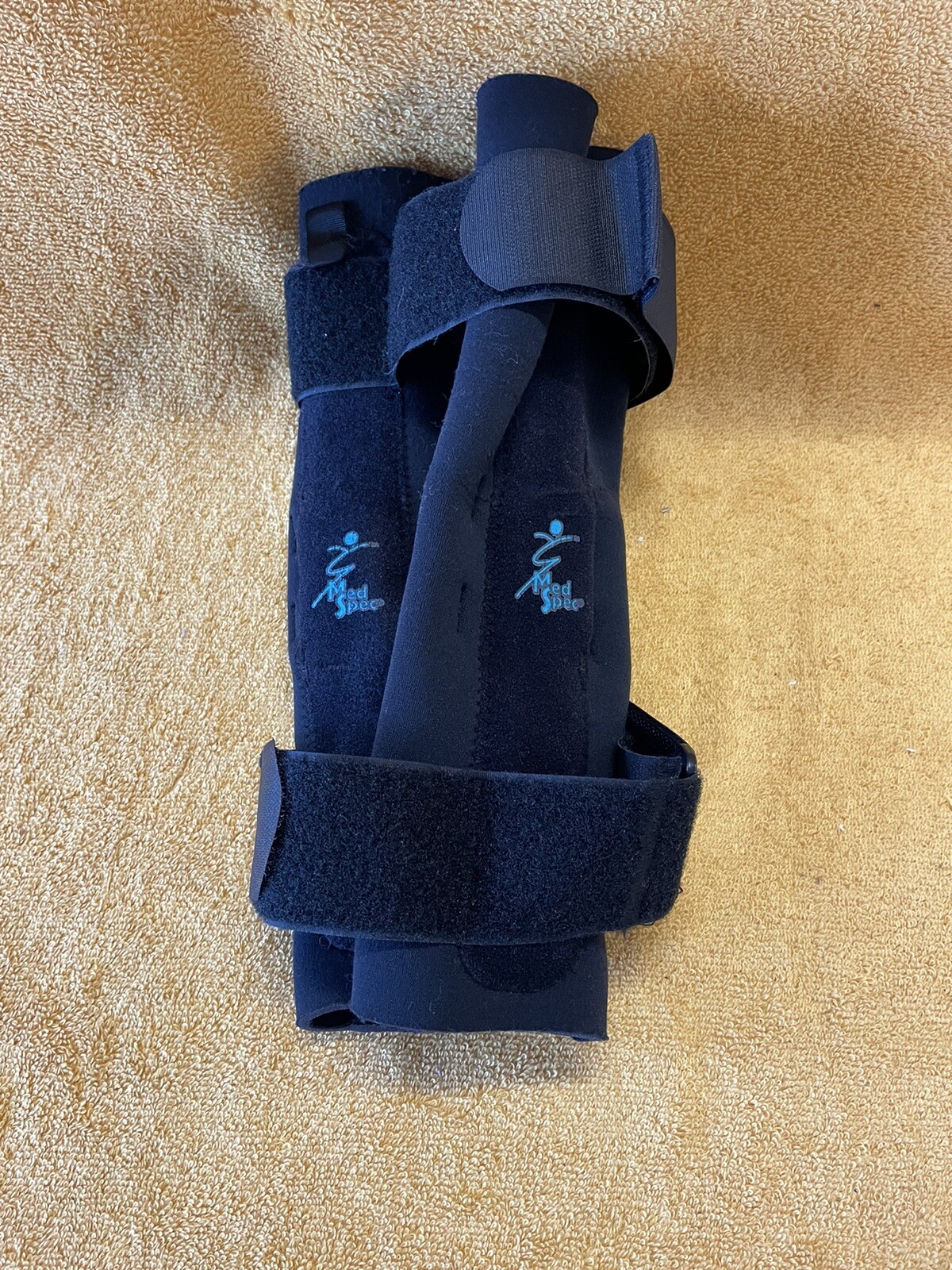 Med Spec Adjustable Knee Sleeve Black Size XXL