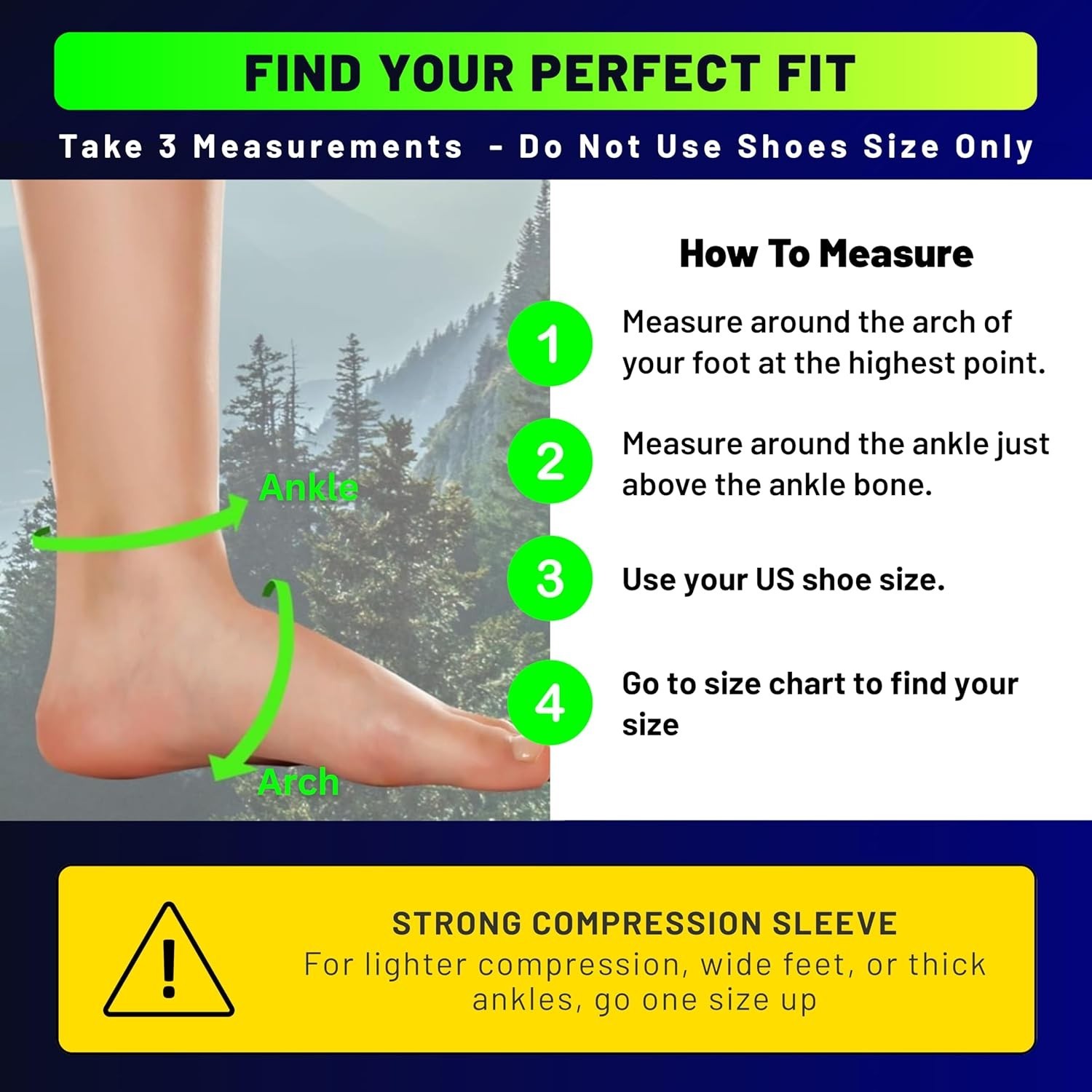 Compression Ankle Brace for Sprains, Achilles Tendonitis and Plantar Fasciitis
