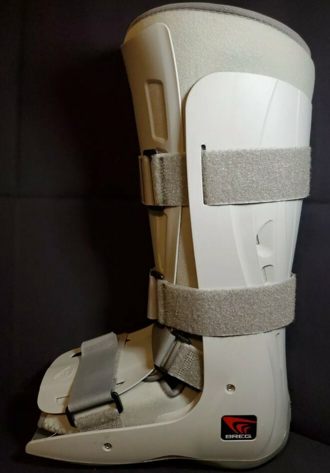 Breg Genesis Walker Boot Mid Calf Full Shell Size #BL525009 LARGE SIZE