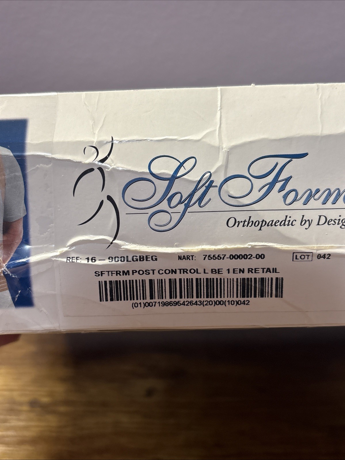 FLA orthopedics Posture Control Back Brace Large Beige 34-40”