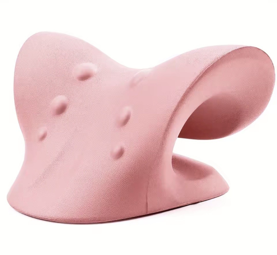 Neck And Shoulder Relaxer, C-Shape Cervical Traction , Relax Spine Alignment