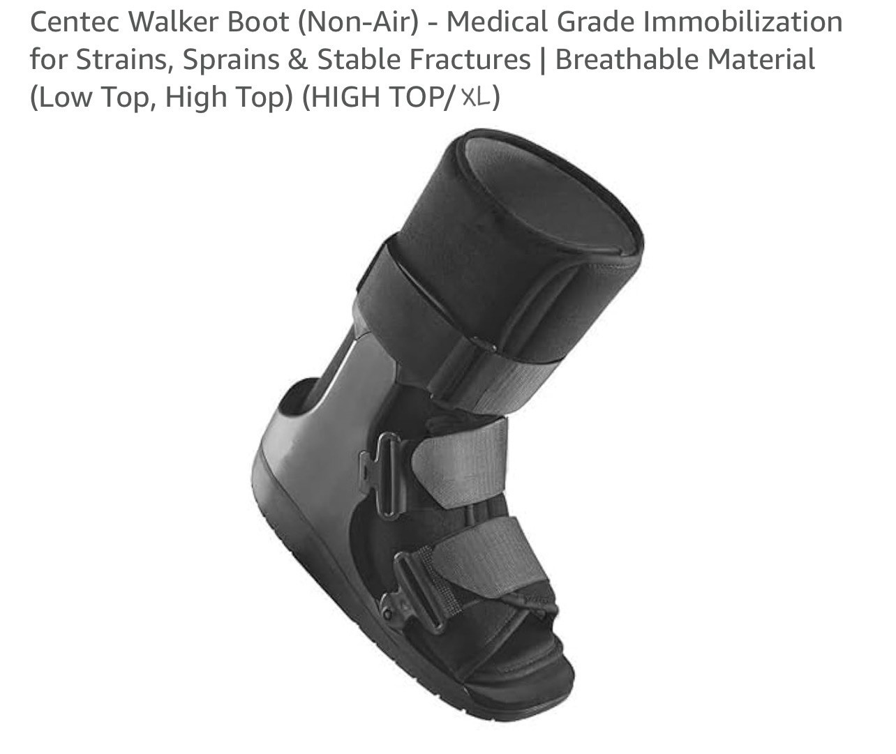 Ossur Centec Walker Boot (Non-Air) – Medical Grade Immobilization Walker Boot