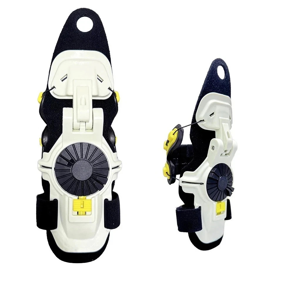 Motorcycle wrist guard X8 wrist support white acid yellow M/L motorcycle protec