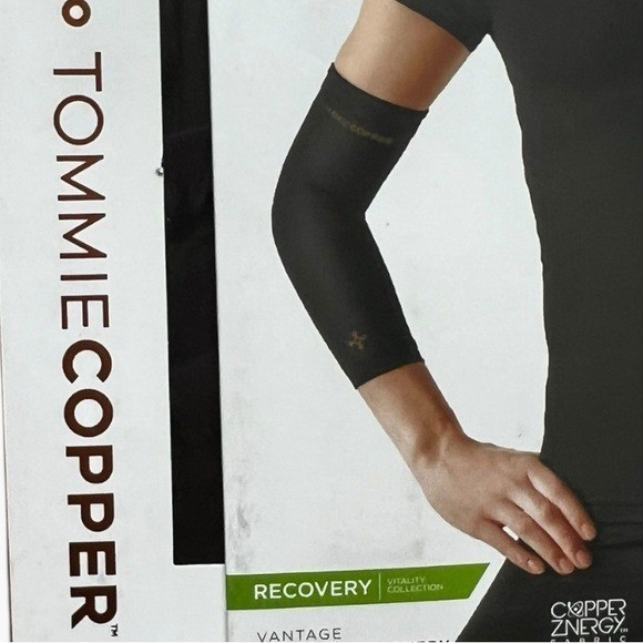🌻NEW w/tag Tommie Copper Womens BLK Vitality Elbow Compression Sleeve Size 5XL