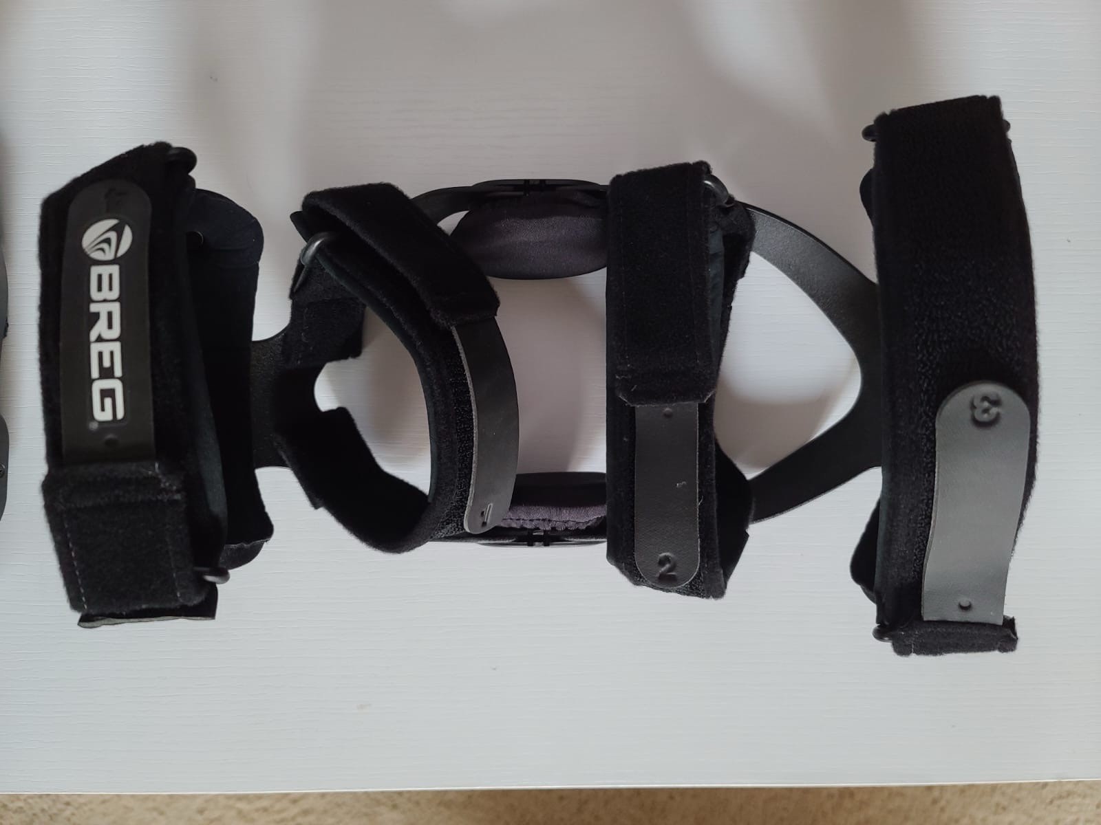 Breg Compact X2K Left Elbow Brace Black Orthopedic Support