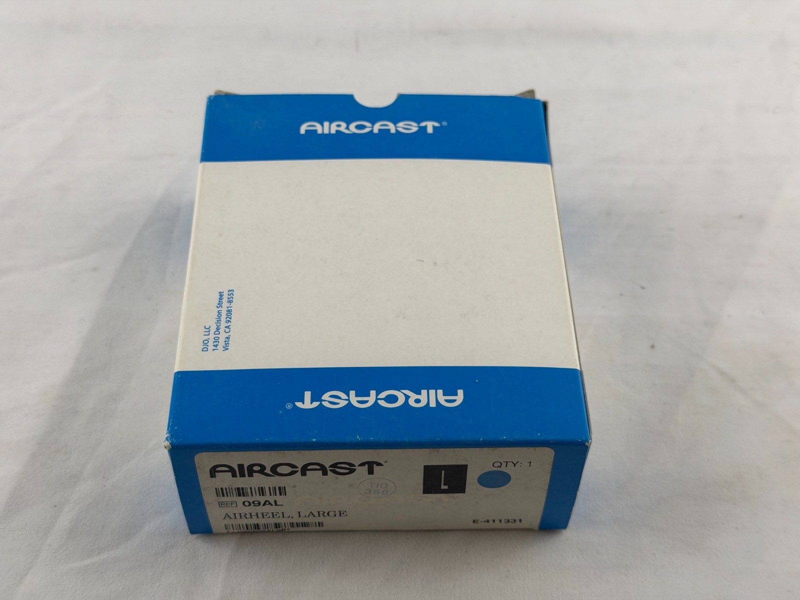 Aircast AirHeel Ankle Support Brace Large Foot Compression Wrap