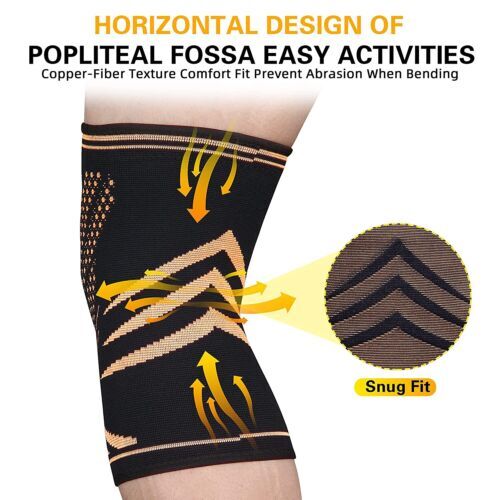 🔥ihuan Small 2-pack Copper Knee Support Braces for Women and Men – Brand New🔥