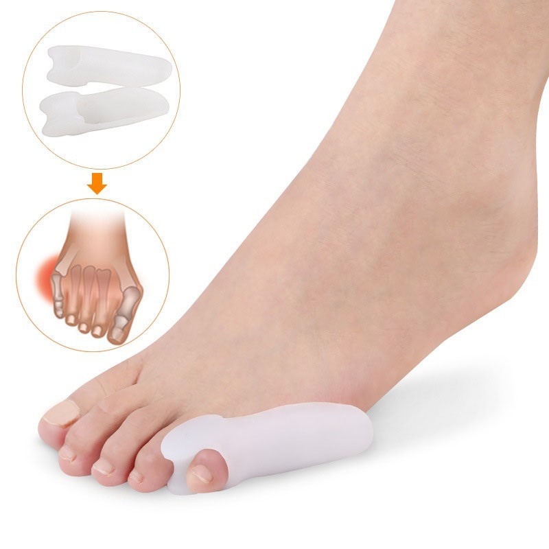 2x Little Toe Straightener Separator Valgus-Splint Corrector Relief SEBS