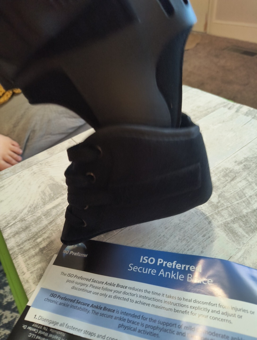 ISO Preferred Secure Ankle Brace ISO-AN344 Right