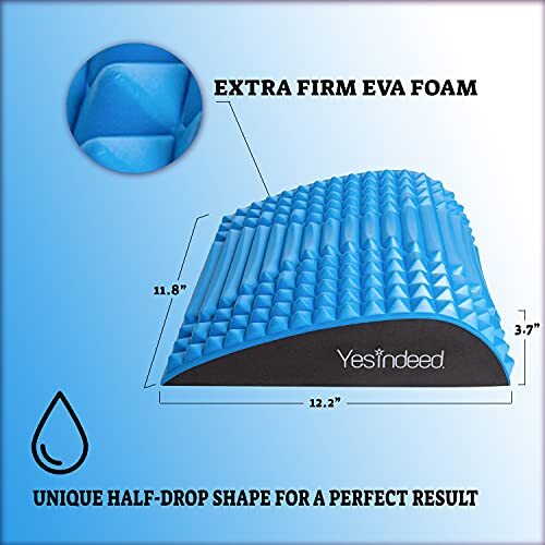 Back Stretcher Pillow – Dr. Approved For Back Pain Relief, Lumbar Support, Herni