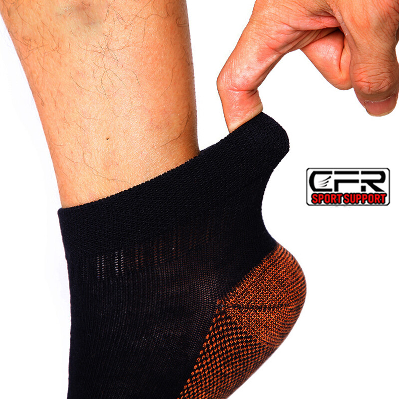Cooper Compression Socks Ankle Support Heel Arch Plantar Feet Fatigue Pain IA