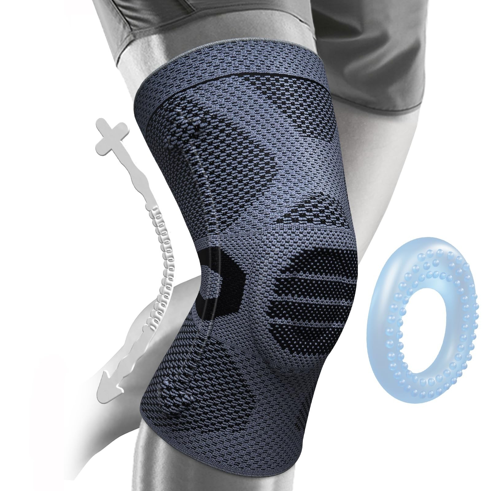 Professional Knee Brace Support for Men & Women – Medical Relief, Adjustable Fit