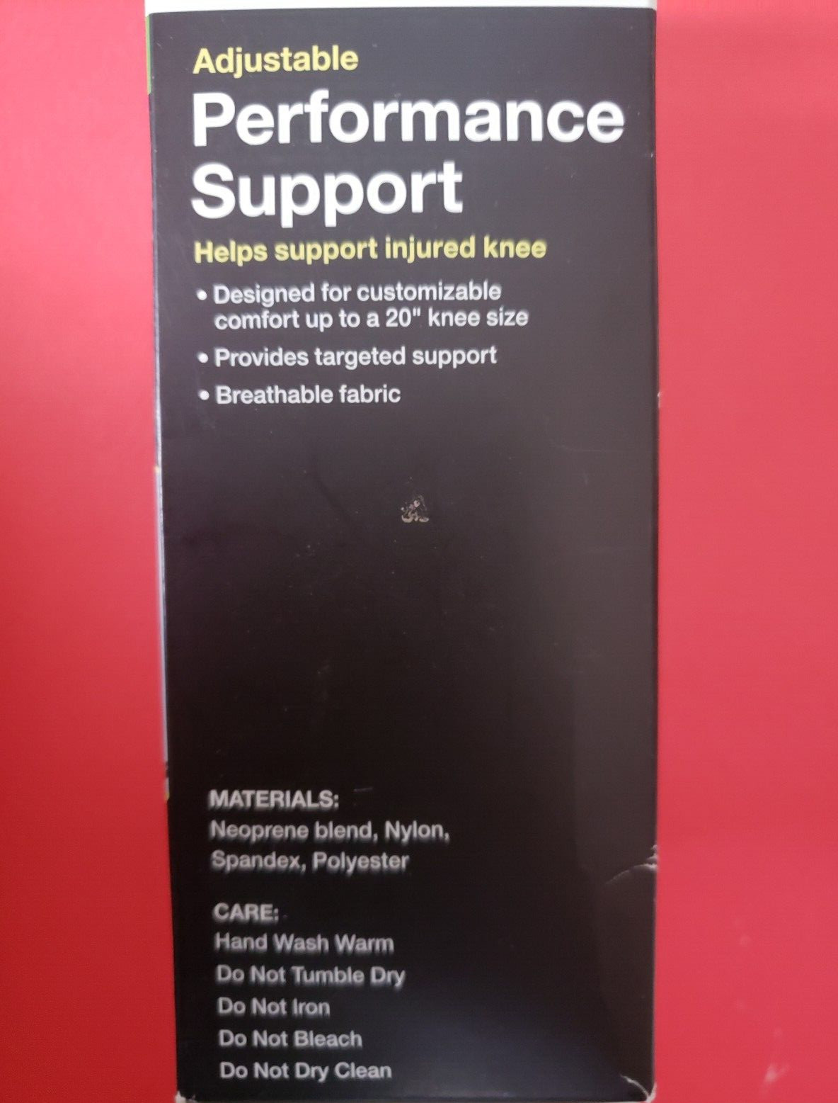 CVS Knee Moderate Support, Performance Support, Support Injured Knee, Breathable