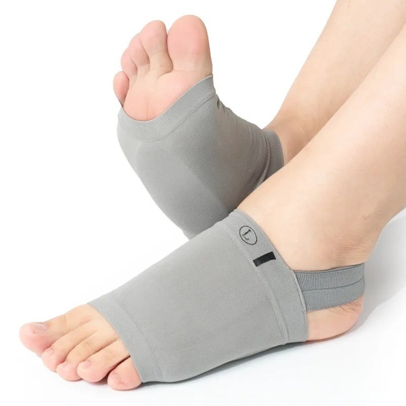 2x Foot Insole Pain Relief Plantar Fasciitis Gel Pads Arch Support Shoes Insert