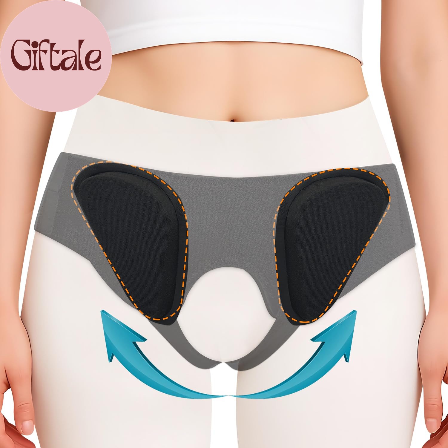 Universal Hernia Belt Truss for Men Women – Double/Bilateral Inguinal/Sports Her