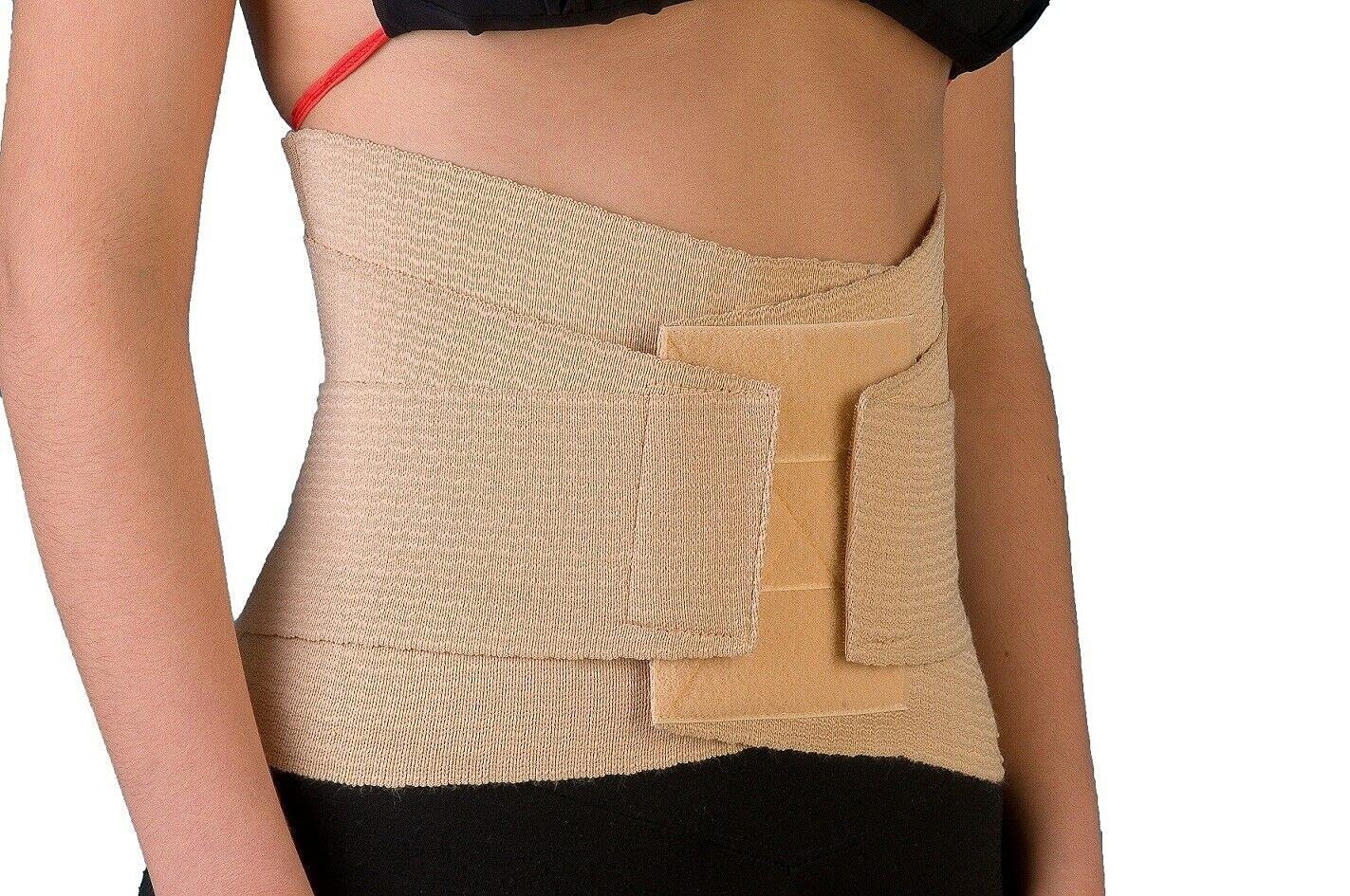 Double Pull LumboSacral Lower Back Support Belt with 6 Stays for Pain Relief,…