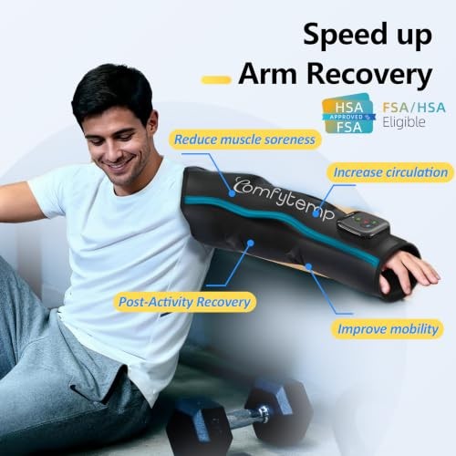 Air Compression Arm Massager M, Arm Sequential Compression Device | M, 11″~15″