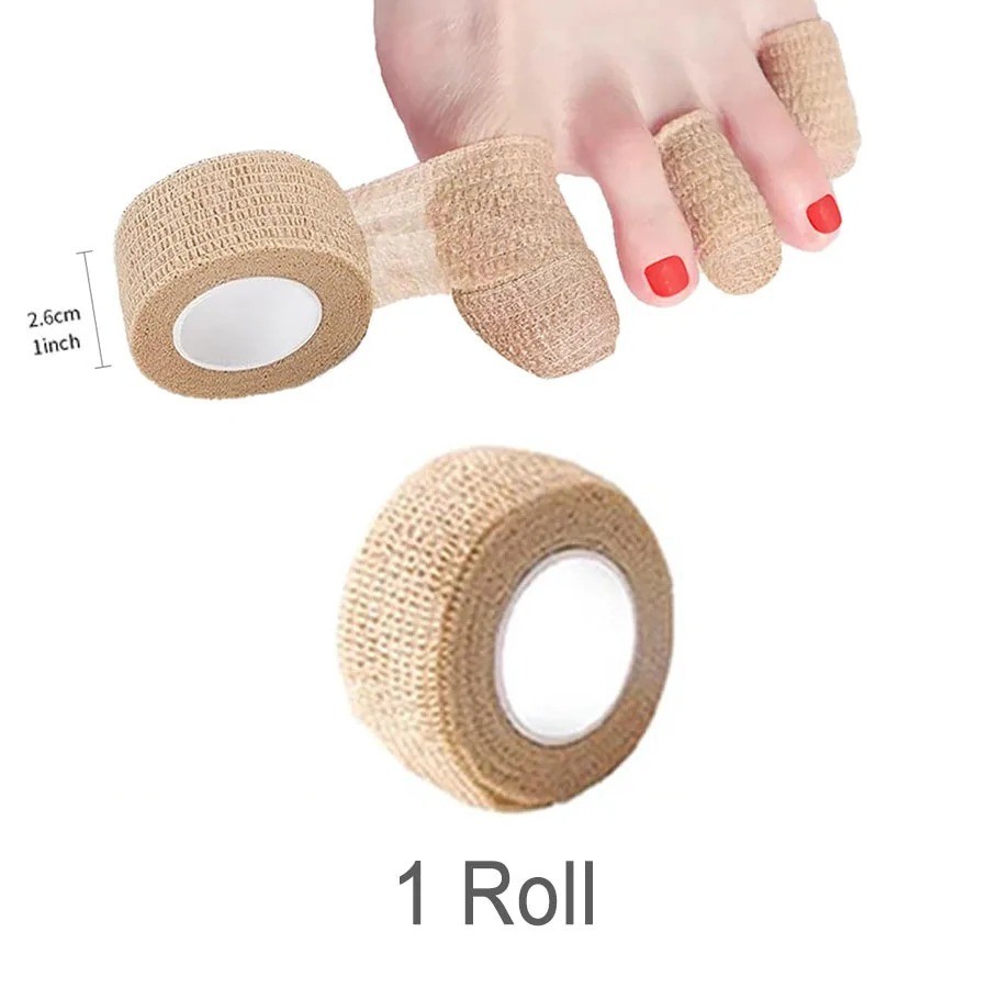 Toe Protector Bandage Heels Heel Anti-wear Adherent Tape Cohesive Toe Finger