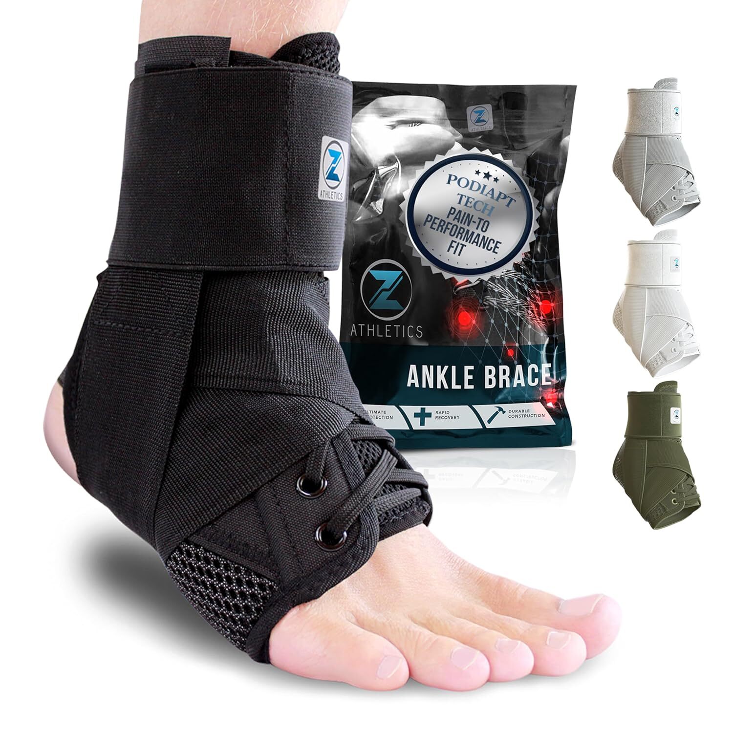 Adjustable Orthopedic Ankle Brace For Pain Relief Compression Support