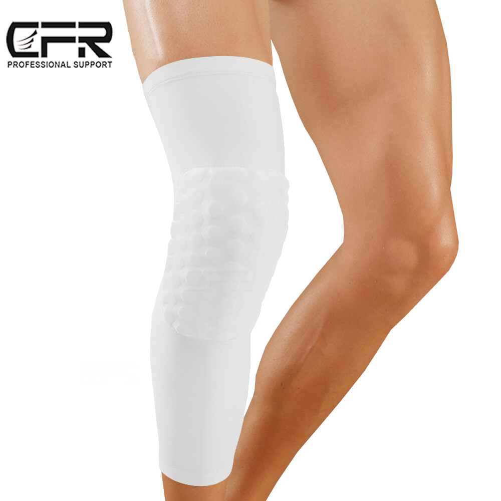 Compression Long Sleeve Support Leg Knee Pad Brace Sport Pain Guard Men Women US