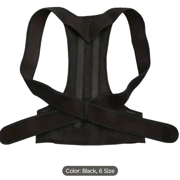 1 pc Large L Posture Corrector Brace Adjustable Lower Upper Back Support Pain