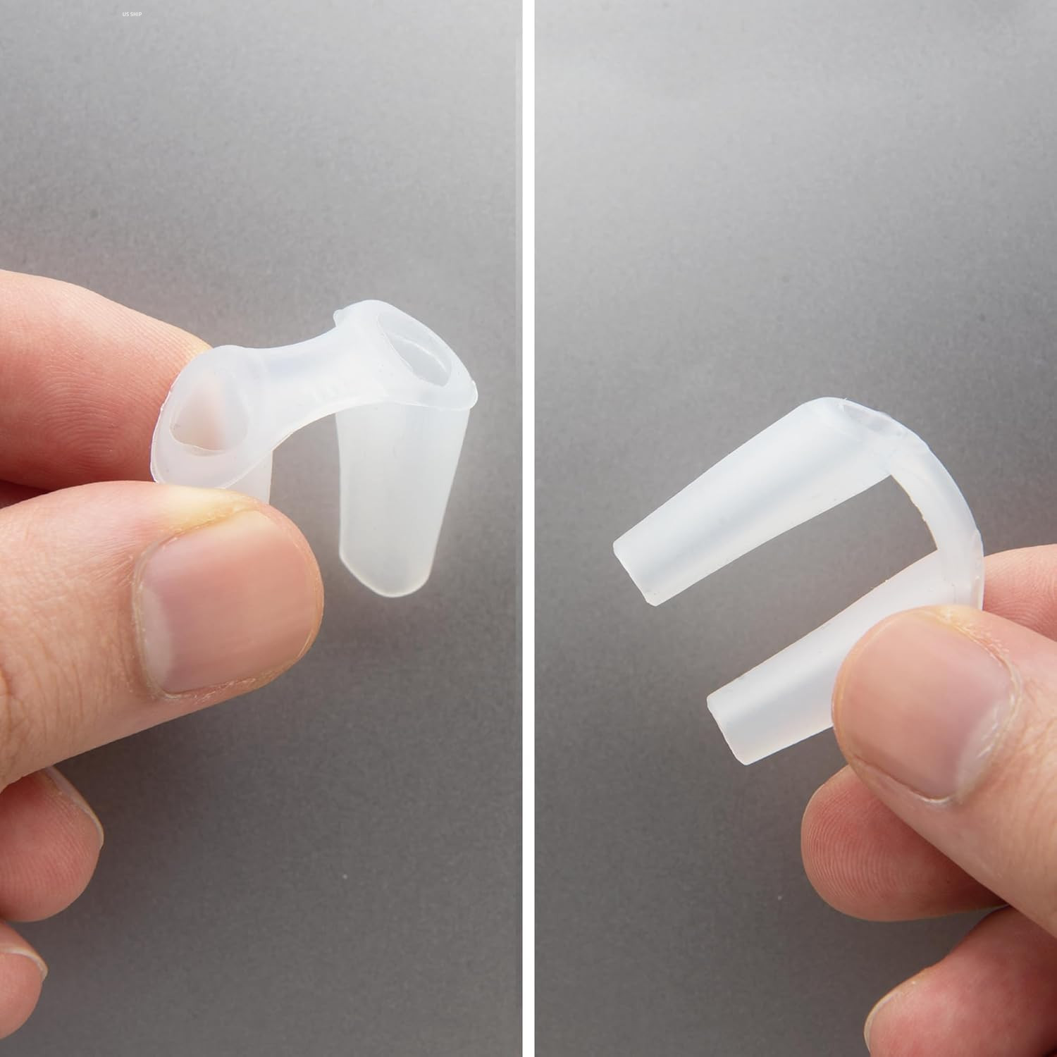 Silicone Nostril Retainer for Rhinoplasty Surgery 100% Silicone 10 Size