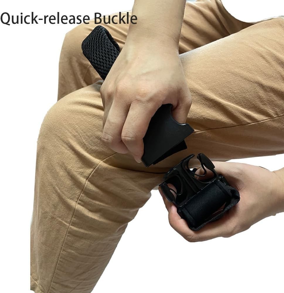 Breathable Polyester Leg Lifting Strap with Soft Grip – Ideal for Recovery