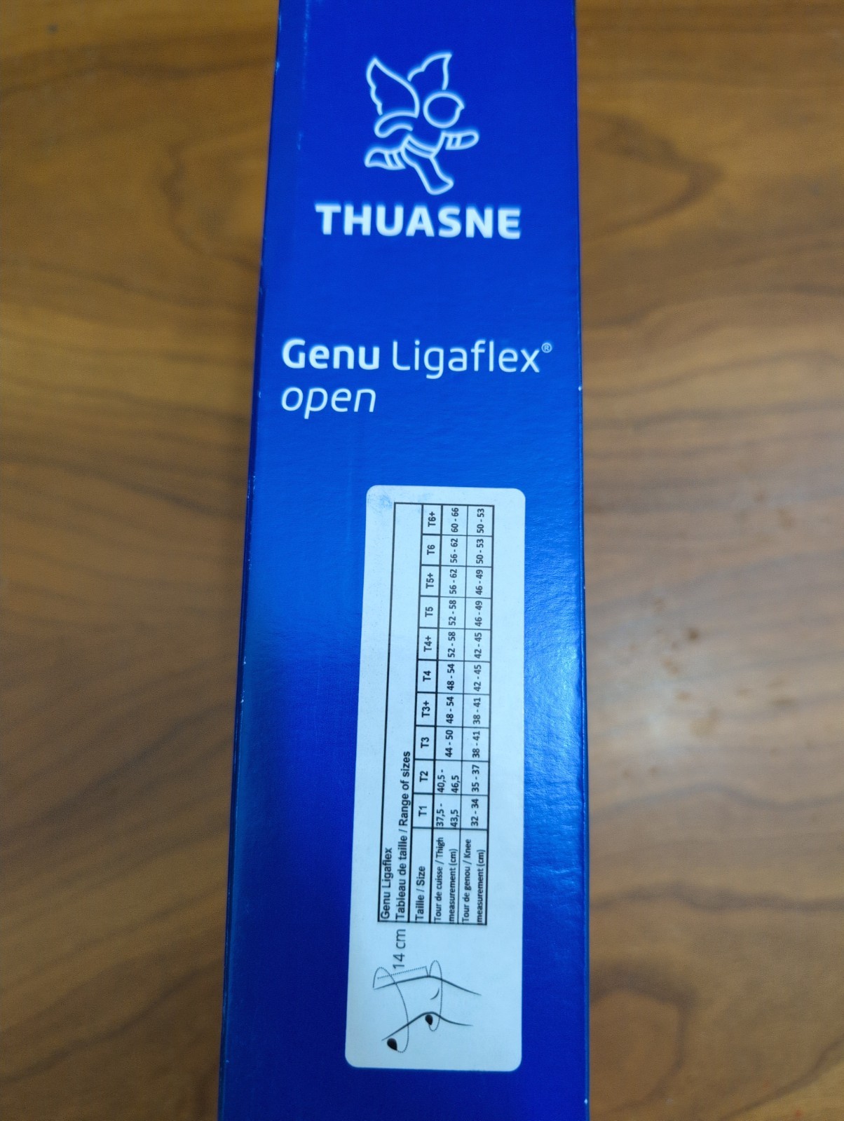 Thuasne Genu Ligaflex Open Design Knee Brace Support 2375-05 w/TM5 Hinge Sz 4C+