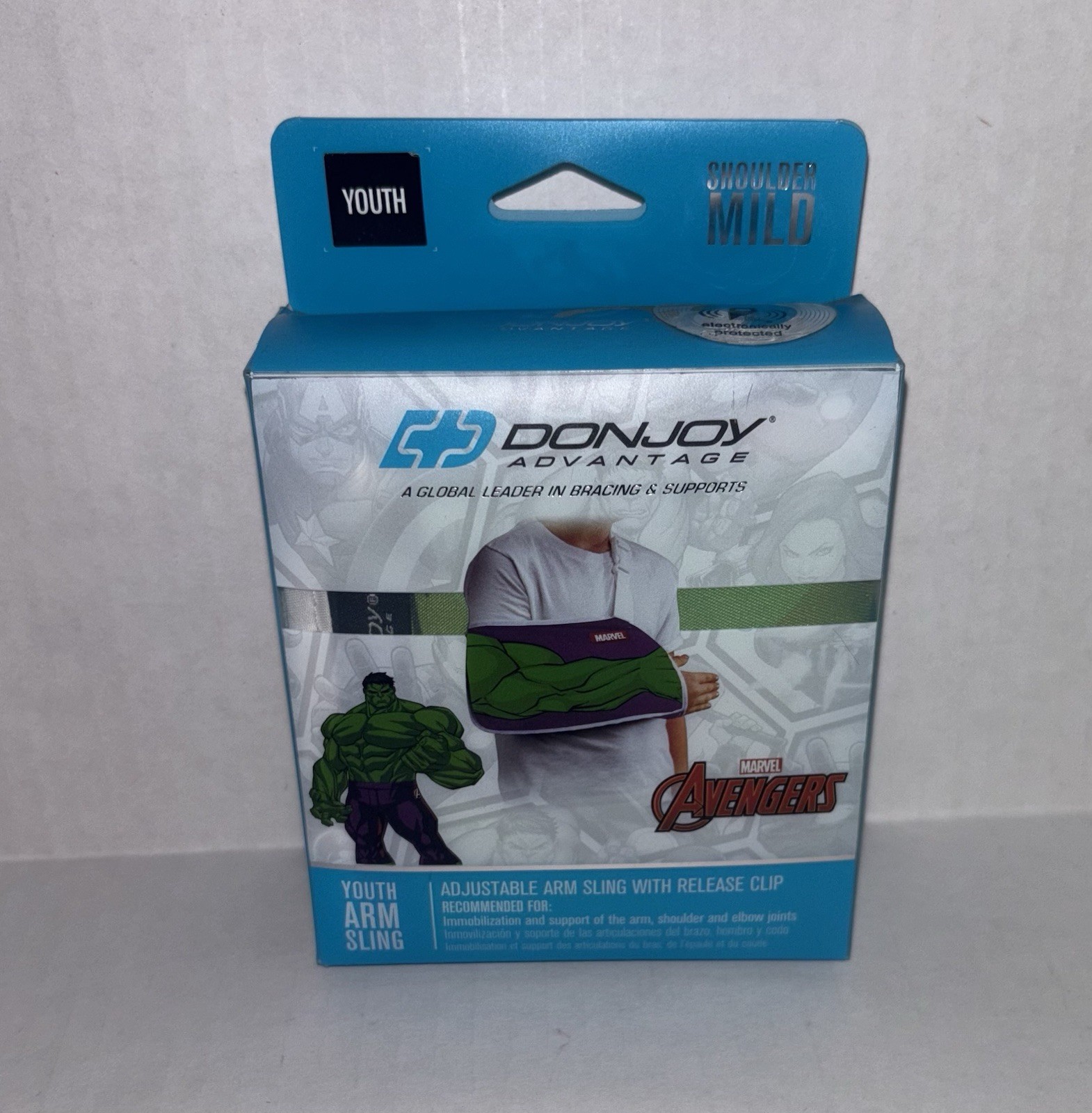 DonJoy® Advantage Youth Arm Sling Featuring Marvel – Hulk Youth
