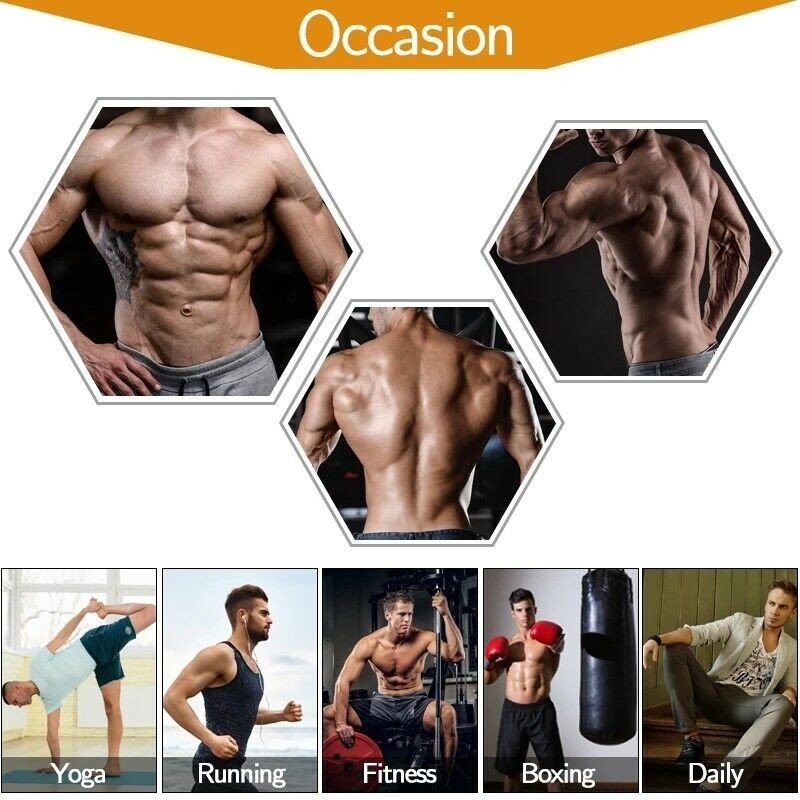 Men Women Waist Trimme Trainer Belt Sweat Wrap Tummy Control Stomach Fat Burner