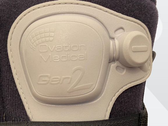 Ovation Medical Gen2 Unisex Adult Tall Air Pump / Pneumatic Walker Boot Sz Small