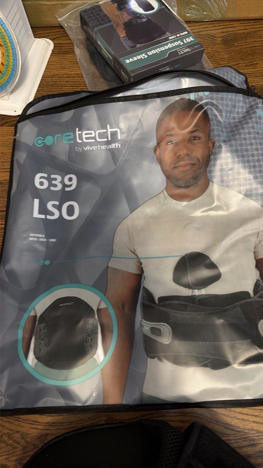 New Coretech 639 LSO Back Brace Ridid Design For Spinal Stability & Compassion