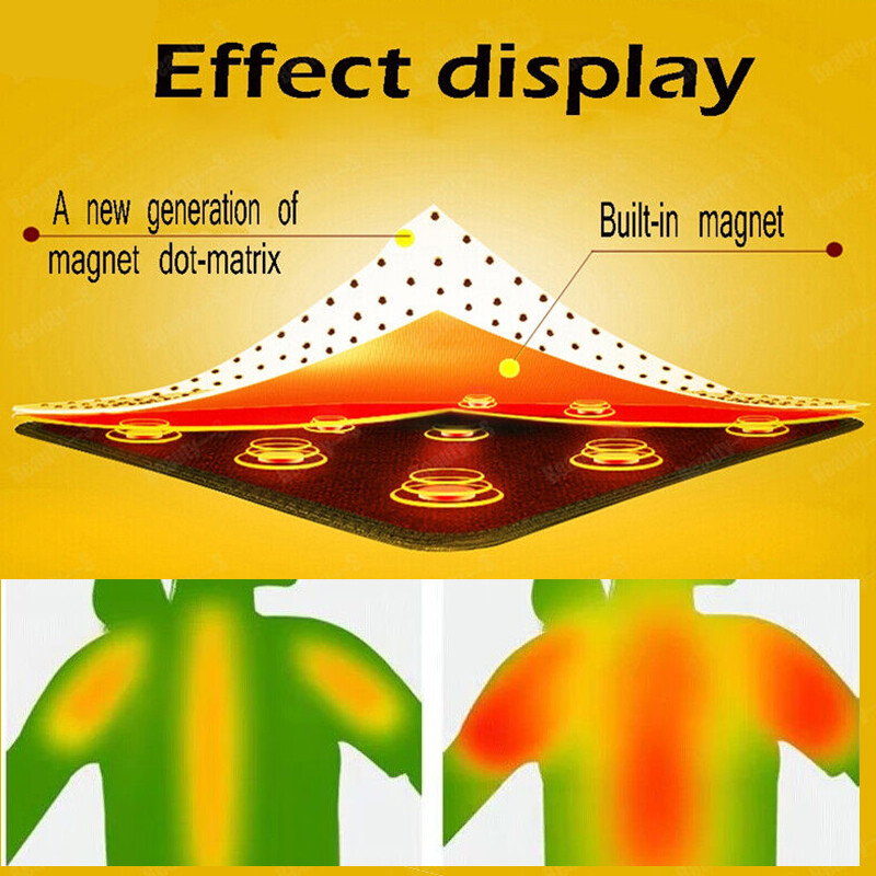 MAGNETIC POSTURE CORRECTOR BAD BACK LUMBAR SHOULDER SUPPORT BELT BRACE MEN WOMEN