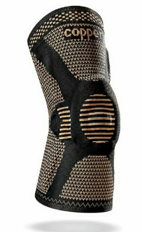 COPPER KNEE SLEEVE COMPRESSION BRACE FOR PAIN AND SUPPORT SIZE XXXL