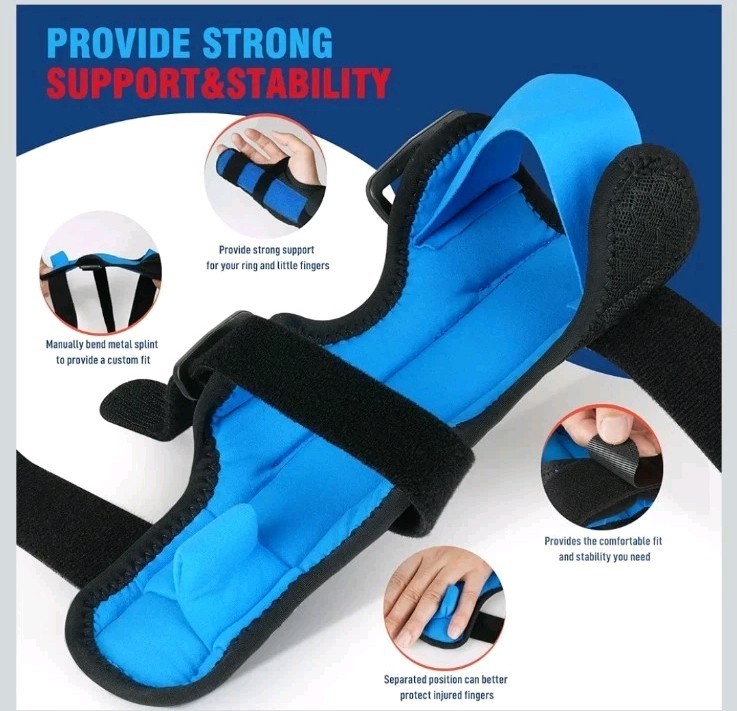 Featol Unisex Sz. Small Boxer Fracture Splint / Trigger Finger Splint. L Hand