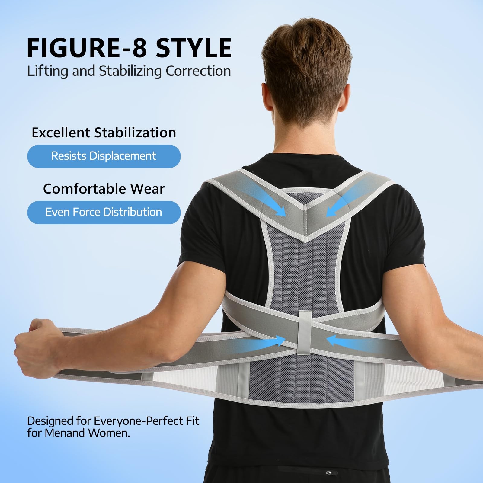 Posture Corrector, Back Posture Corrector for Men and , Adjustable Shoulder B…