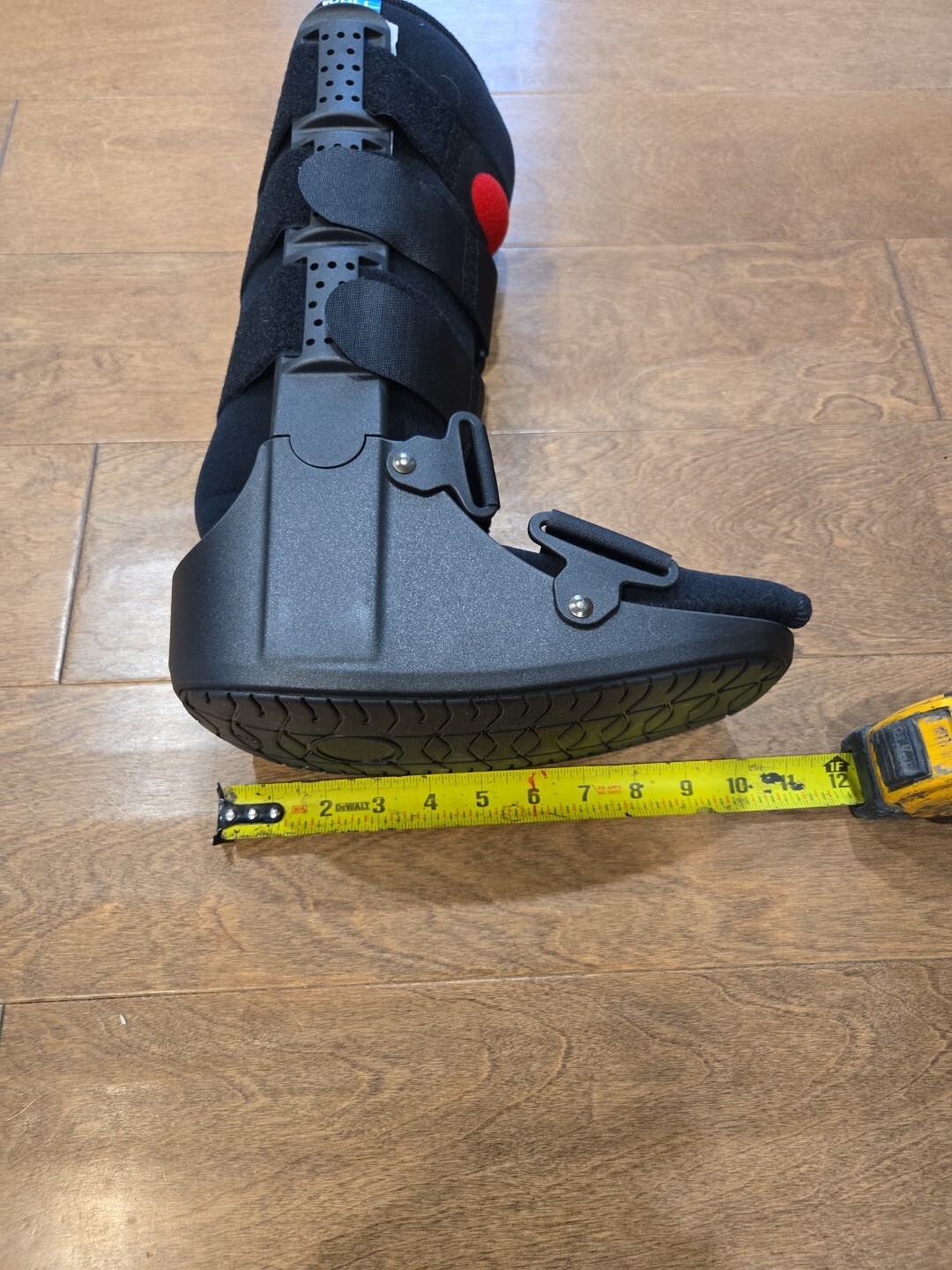 TLC Medical Polymer High Top Small Pneumatic Walker Boot Fits Up To Size M7/W9